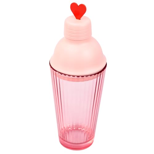 ban.do Cute Bar Set with Shaker, Strainer and Spoon, Cocktail Shaker Set, Bartender Kit, Bar Keeper Accessories, Heart - Image 3