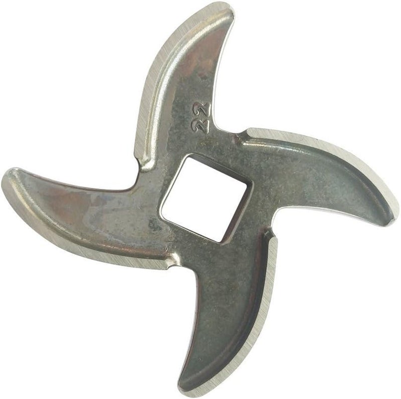 VTurboWay 22 Meat Grinder Blade Stainless Steel Knife Cutter Replacement - Image 5