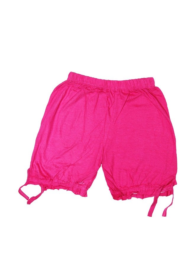 CHACKO Baby Girl’s Multicolour Knit Shorts Nikar Half Pants_Pack of 05(Multicolour01),6-7Year - Image 3