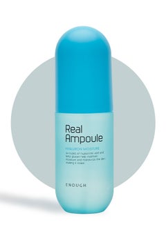 ENOUGH ENOUGH Real Ampoule Hyaluron Moisture Serum 200ml – Deep Hydration for Long-lasting Moisture & Plump Skin 
