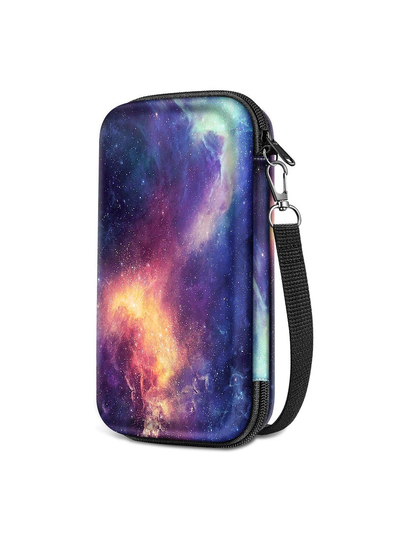 Fintie Graphing Calculator Carrying Case for TI-84 Plus CE, Fintie Hard EVA Shockproof Protective Box for TI-84 Plus/TI-83 Plus CE/Casio fx-9750GII (Galaxy)  - Image 1