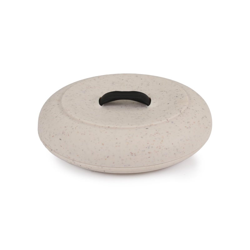 Dexas Durable Microwavable Tortilla Warmer 875 Inches Oat Granite Color Perfect for Warming Tortillas Bread Pancakes Cornbread