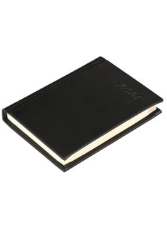 FIS Fis 2025 Pocket Diary Italian Pu English Sewn Cover Black -FSDI11EN25BK  - Image 1