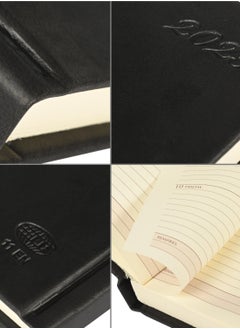 FIS Fis 2025 Pocket Diary Italian Pu English Sewn Cover Black -FSDI11EN25BK  - Image 3