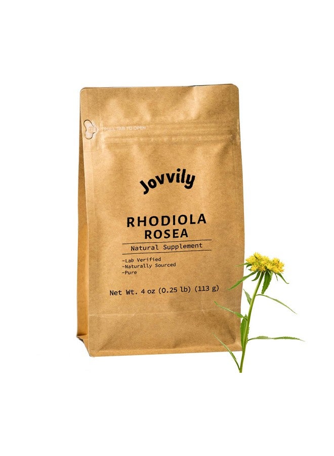 Jovvily Rhodiola Rosea Powder - 4oz - Golden Root - Non-GMO - Natural Supplement - Image 1