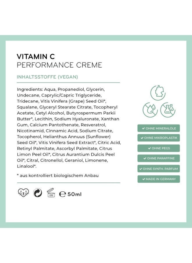 كوسفيرا كريم وجه بفيتامين C، 50 مل، لبشرة مشرقة وصحية، صنع في ألمانيا - Image 4
