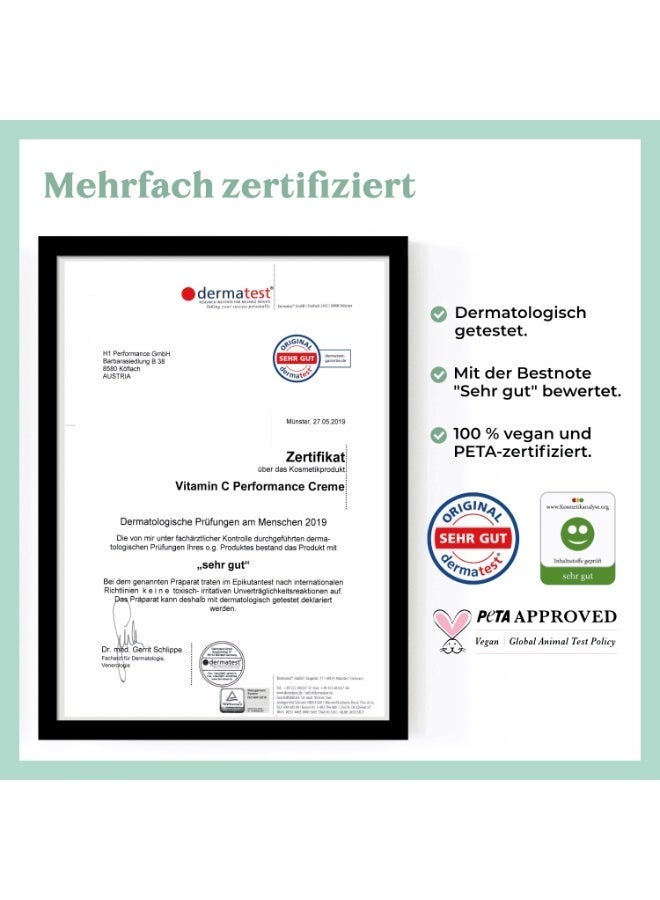 كوسفيرا كريم وجه بفيتامين C، 50 مل، لبشرة مشرقة وصحية، صنع في ألمانيا - Image 5