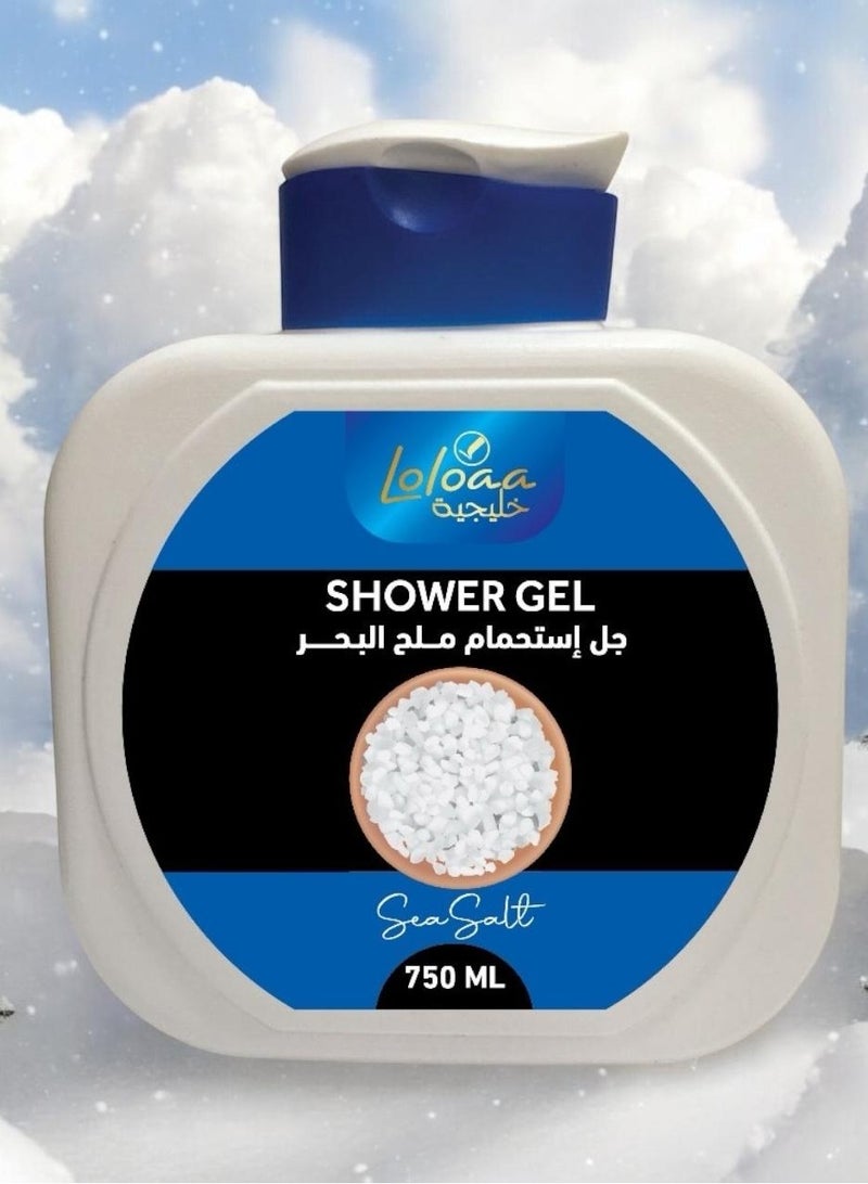 Loloaa Shower Gel  sea  salt   750ml 