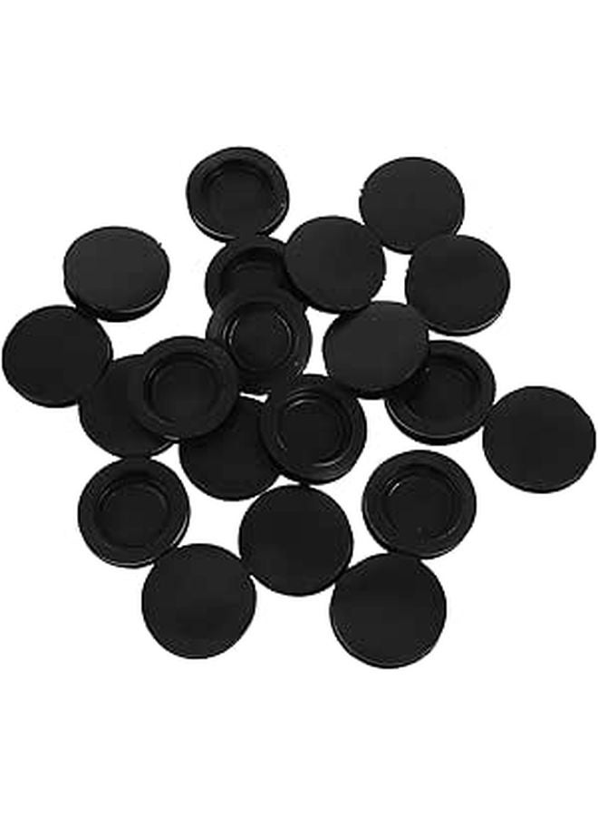 Black Rubber Piggy Bank Stoppers 42mm Outer Diameter 32mm Inner Diameter Replacement Plugs For Coin Saving Containers - Image 1