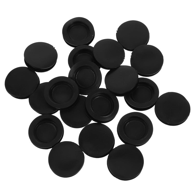 Black Rubber Piggy Bank Stoppers 42mm Outer Diameter 32mm Inner Diameter Replacement Plugs For Coin Saving Containers - Image 2