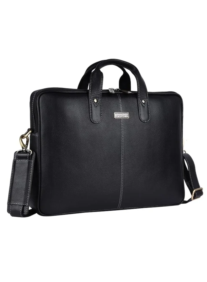 HAMMONDS FLYCATCHER Leather Messenger Bag | Padded Laptop Compartment | Office Bag LB106 | RYH3