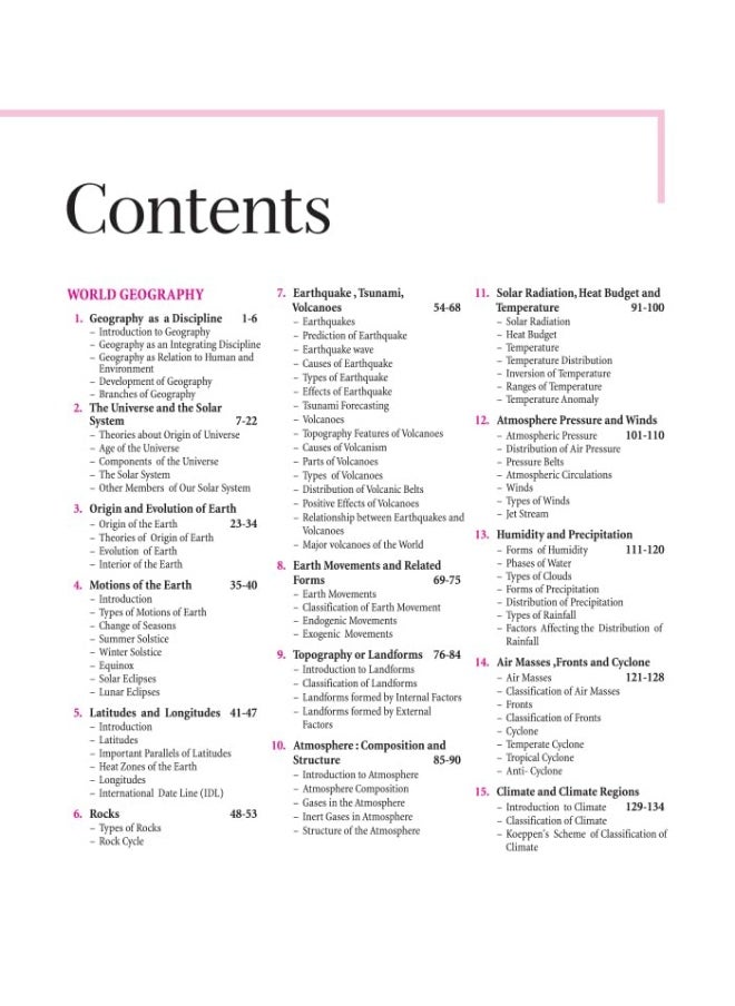 Arihant Magbook India & World Geography for UPSC Civil Services IAS Prelims / State PCS & other Competitive Exam | IAS Mains PYQs  - Image 3