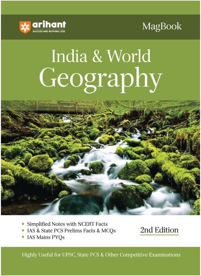Arihant Magbook India & World Geography for UPSC Civil Services IAS Prelims / State PCS & other Competitive Exam | IAS Mains PYQs  - Image 1