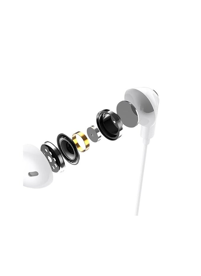 Riversong EA130 Melody T+ Wired In-Ear Headphones White