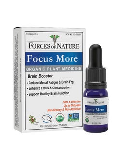 Forces of Nature Focus Supplement, Focus More Homeopathic Medicine, 0.34 Fl Oz, Nootropics Brain Support Supplement, Helps Memory & Concentration - pzsku/ZA7D03EBDA21DF657B43AZ/45/_/1739864184/fcd76a87-0545-4b0f-a8be-a34cda75b343