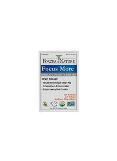 FORCES OF NATURE Forces of Nature Focus Supplement, Focus More Homeopathic Medicine, 0.34 Fl Oz, Nootropics Brain Support Supplement, Helps Memory & Concentration  - Image 4