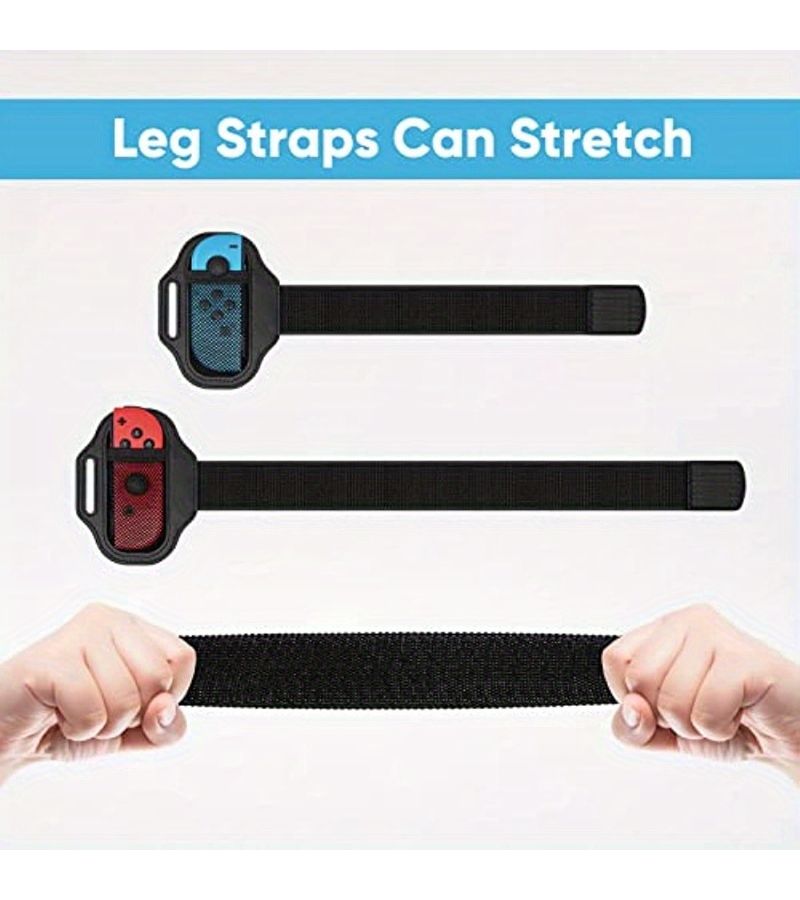 حزام ساق جديد قابل للتعديل متوافق مع جهاز Switch OLED NS ووحدة التحكم Joycon وإكسسوارات لعبة Ring Fit Adventure Soccer - Image 3