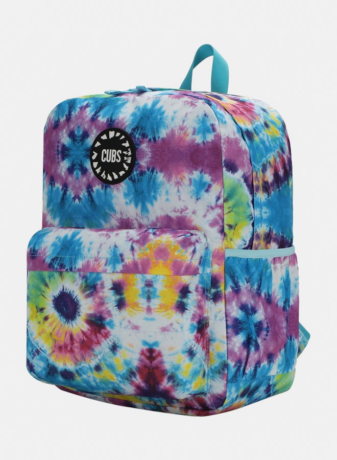 CUBS Junior Tie Dye Purple & Turqoise Bag - Image 4