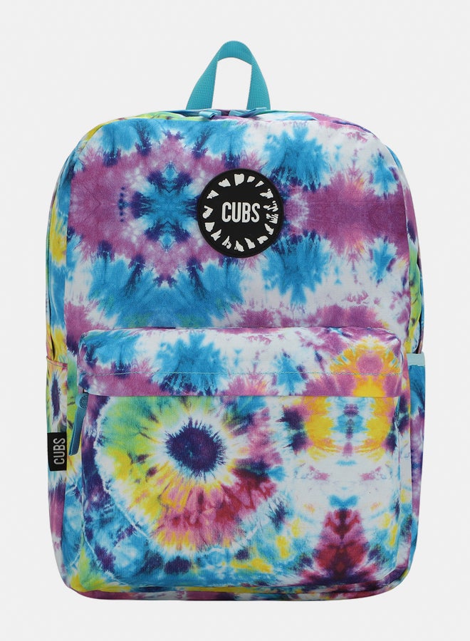 CUBS Junior Tie Dye Purple & Turqoise Bag - Image 1