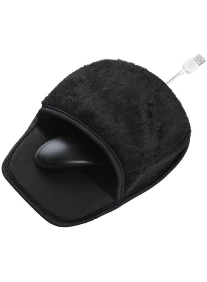 Heated Computer Mouse Pad Hand Warmer Gaming Mouse Mat Hand-Warming Mouse Pad for Office Work Home Winter Mouse Pad for Men and Women  - Image 1