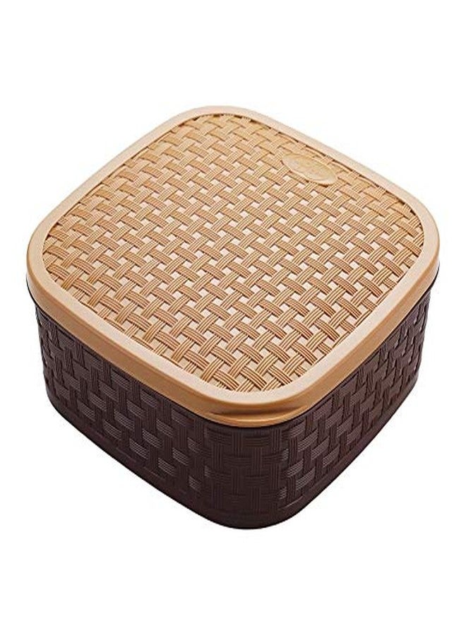UNEQUETREND Plastic Square Masala Box - Assorted Color, 1 pc, 1000 ML Capacity - Image 3