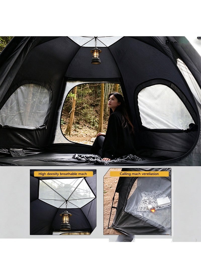 Arabest 5-8 Person Camping Tent, Portable Pop-Up Tent, Waterproof and Sun-esistant, Lightweight Outdoor Tent for Camping, Picnics,Hiking. - Image 4