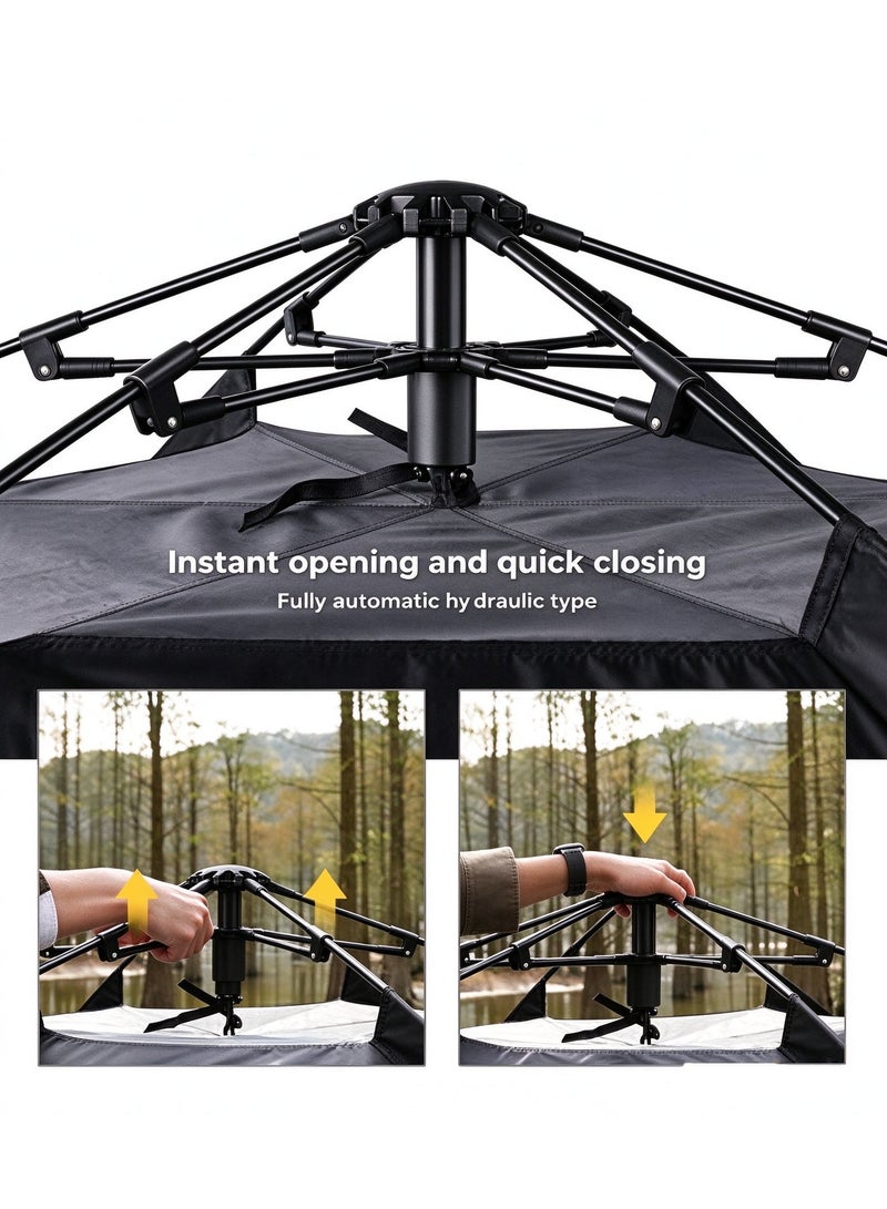 Arabest 5-8 Person Camping Tent, Portable Pop-Up Tent, Waterproof and Sun-esistant, Lightweight Outdoor Tent for Camping, Picnics,Hiking. - Image 2