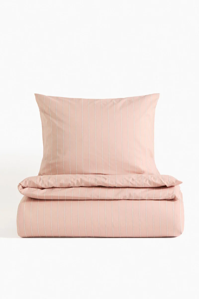 H&M Patterned single duvet cover set