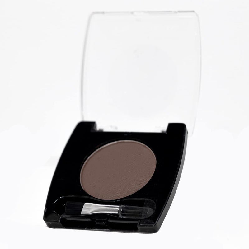 Palladio Brow Powder for Eyebrows, Soft and Natural Eyebrow Powder with Jojoba Oil & Shea Butter, Helps Enhance & Define Brows, Compact Size for Purse or Travel, Includes Applicator Brush, Dark Brown - Image 3