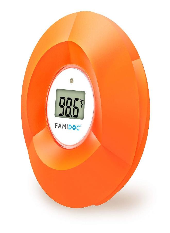 Famidoc Baby Bath Thermometer Floating Toy Bath Tub Thermometers, Flower - Image 5