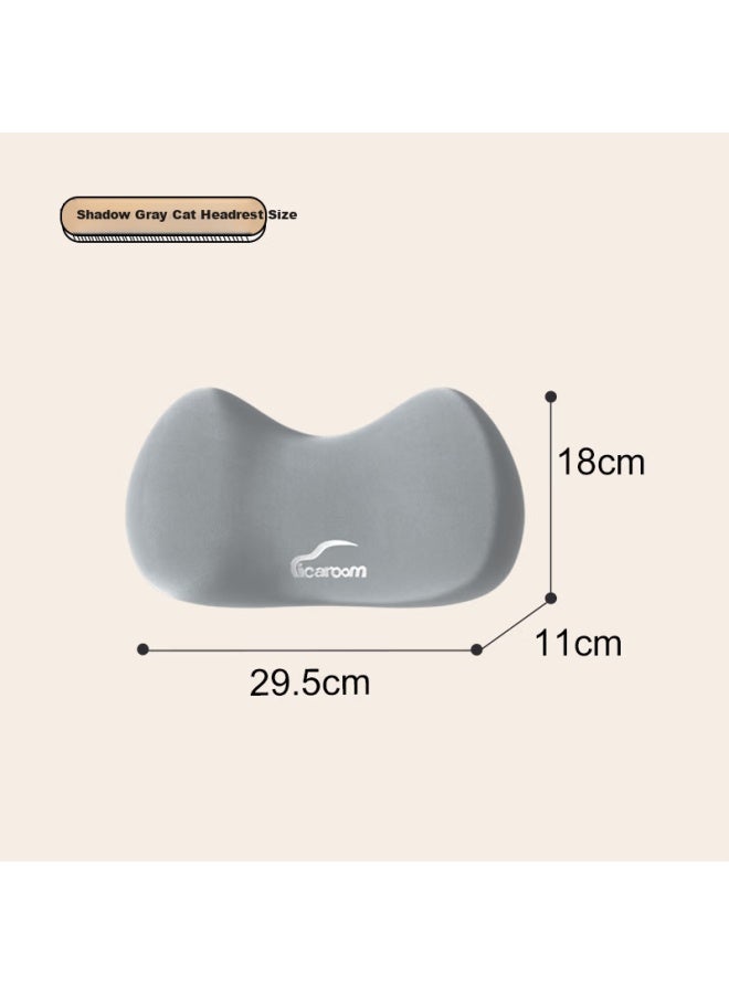 Icaroom Car Headrest Neck Pillow Memory Foam Car Seat Cervical Spine Cushion Lumbar Support Pad - Image 3