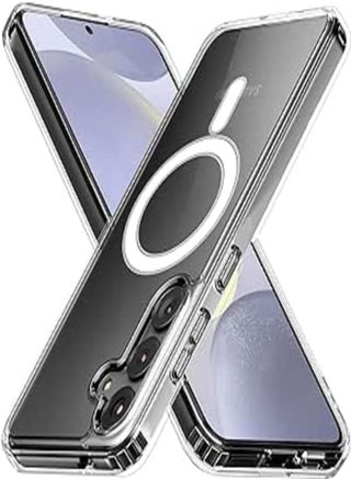 [ Samsung Galaxy S24 ] Clear Case for Samsung Galaxy S24, Compatible with Magsafe Charging, Ultra Thin Shockproof Protective Case for S24 (Clear) - pzsku/ZA7D11ECCCFFE04FFEEE2Z/45/_/1716118848/886fee8b-60c1-4359-9156-b20da201b1e7