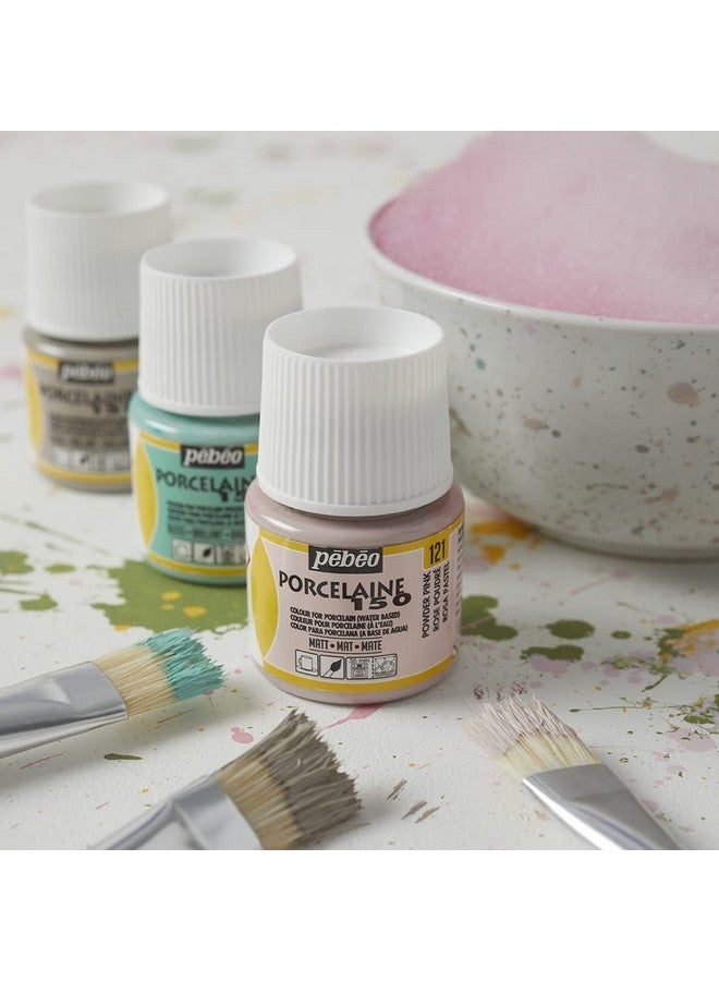 Pebeo Porcelaine 150 China Paint 45 Ml Bottle Tender Pink - Image 5
