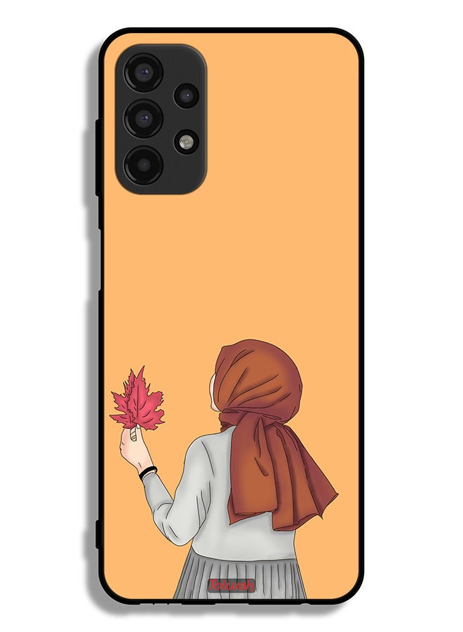 Tolwak Samsung Galaxy A13 4G Protective Case Cover Holding Leaf - Image 1