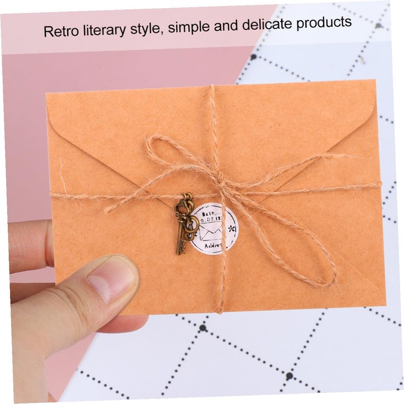 Vintage Writing Paper and Envelope Set A5 Antique Style Stationery Paper with Floral Design 2pcs for Letter Writing and Valentine’s Day Style - Image 5