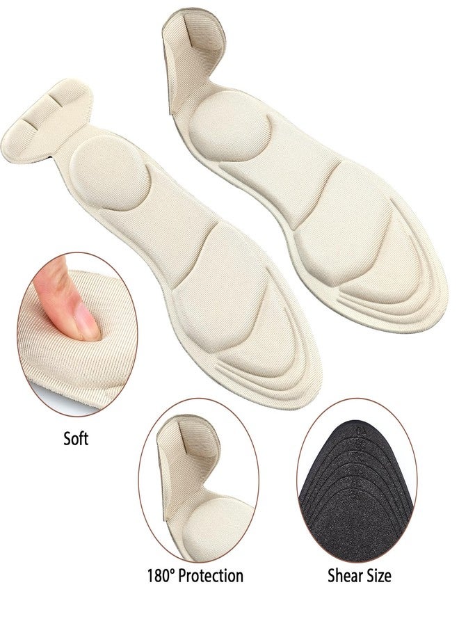 Wanmu High Heel Inserts for Women, Sponge Shoes Pads with High Heel Inserts, Cuttable Shoe Cushion Insert for Loose Shoes, Shock Absorption Relief Arch Pain, Foot Pain (Women 5-7) - Image 3