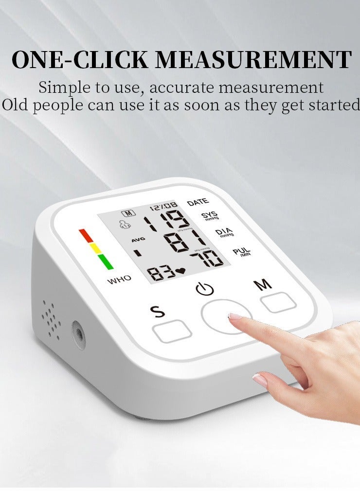 general Automatic Upper Arm Blood Pressure Monitor for Home Use with Irregular Heartbeat Detection Easy Measurements and Accurate Results - Image 3