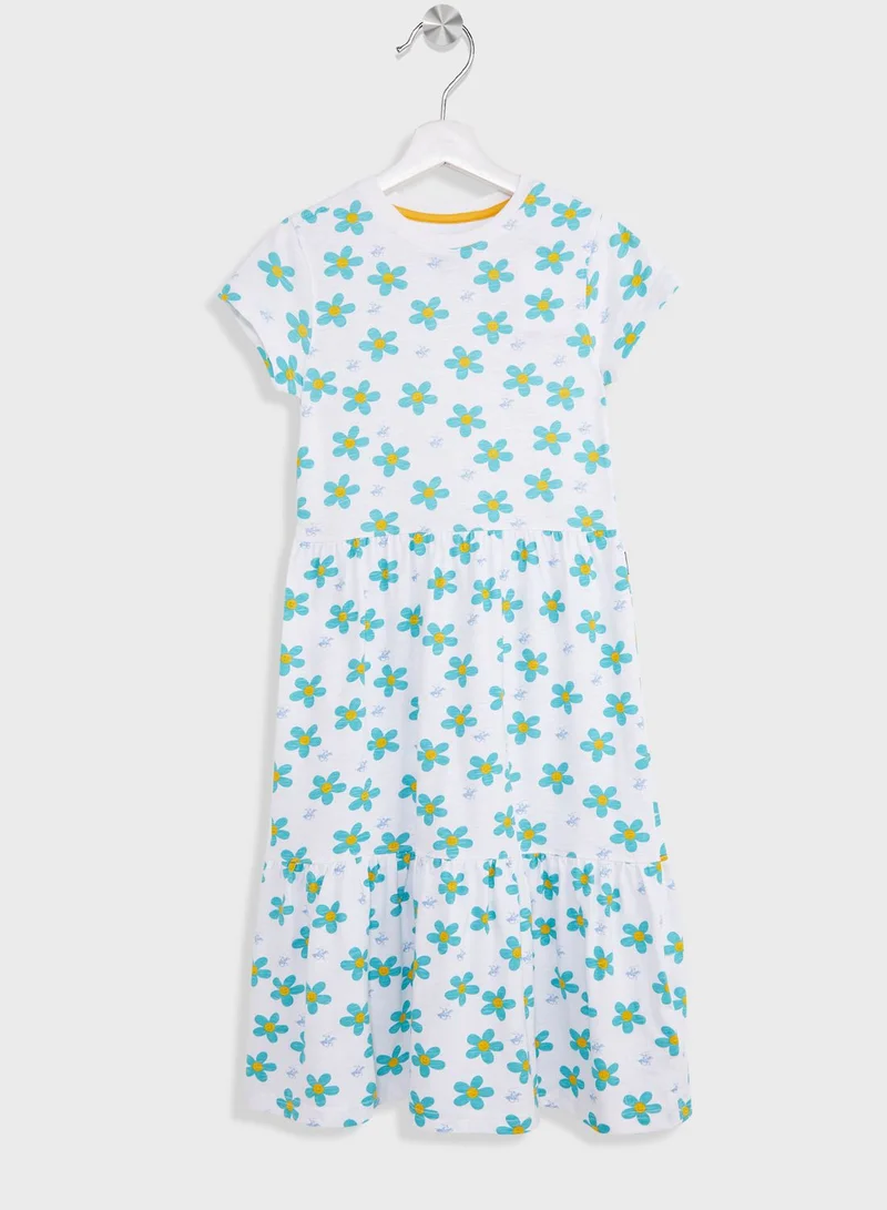 bhpoloclub Youth Printed Maxi Dress