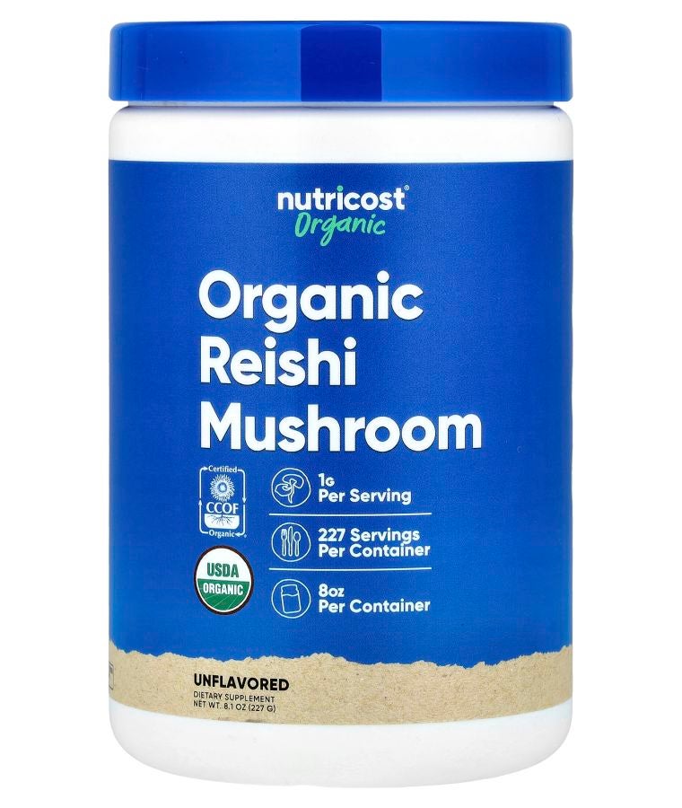 Organic Reishi Mushroom Unflavored 8.1 oz (227 g)