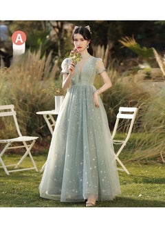 KUYING New Fashionable and Elegant Bridesmaid Dress  - Image 1