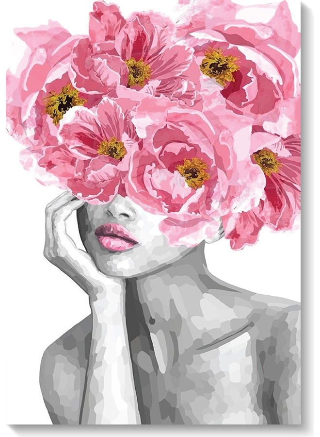 RYN لوحة فنية جدارية زخرفية متعددة الألوان 40 × 60 سم - Image 1