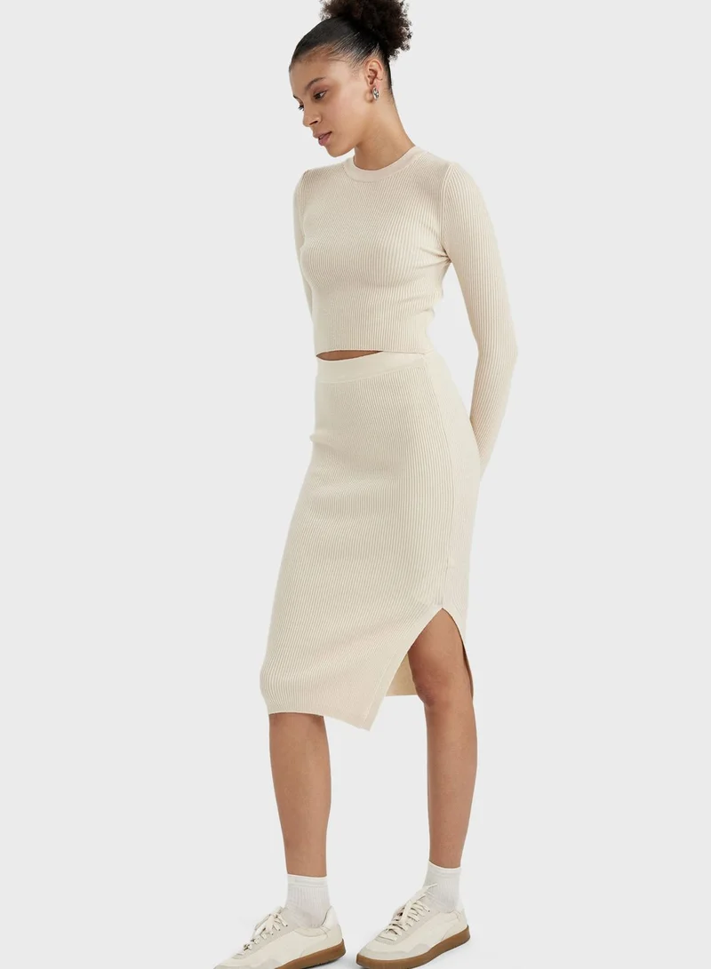 DeFacto High Waist Skirt