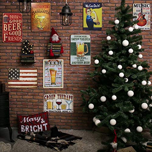 Mvgges Vincenicy Metal Sign Great Aluminum Tin Sign Vintage Halloween Pumpkin Jack O Lantern Man Cave. 8 X 12 Inch - Image 5