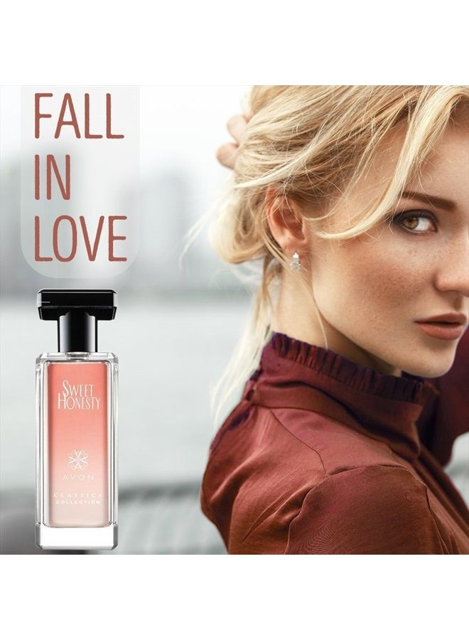 AVON Sweet Honesty by Avon Cologne Spray 1.7 oz Women - Image 5