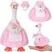 Gilprop Mini Desk Goose Outfit 7 Inch Magnetic Desk Goose Statue Clothes Accessories Felt Clothing for Duck Key Holder Table Decor Spring Holiday Home Garden Classroom Office 1 PcsMiss Gardener - Image 2