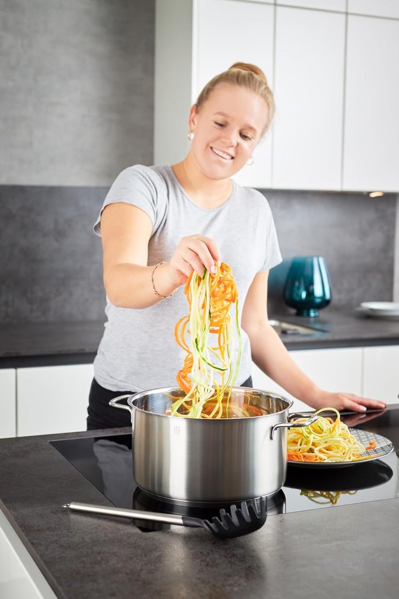 RÖSLE Basics Line Spaghetti Server with 12 in. Stainless Steel Handle - Image 2