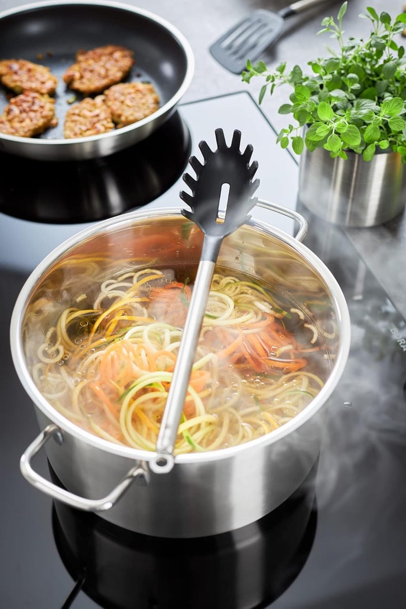 RÖSLE Basics Line Spaghetti Server with 12 in. Stainless Steel Handle - Image 1