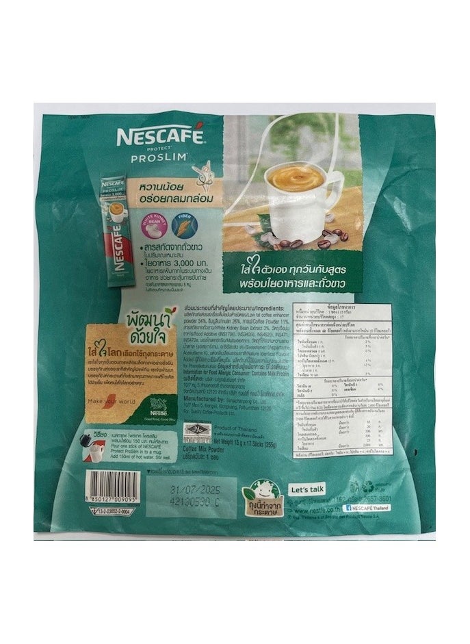 Nescafe Protect Proslim Instant Coffee 17 Sachets
