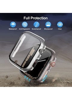 Tycom Clear Case for Apple Watch Series 7 45mm Screen Protector Overall Protective Case PU HD Clear Ultra-Thin Cover Protective for iWatch Series 7 (45 mm) - pzsku/ZA7D20E5015B441563E87Z/45/_/1679320720/f4dad277-0ad5-4dcb-8a02-2dee628c31ff