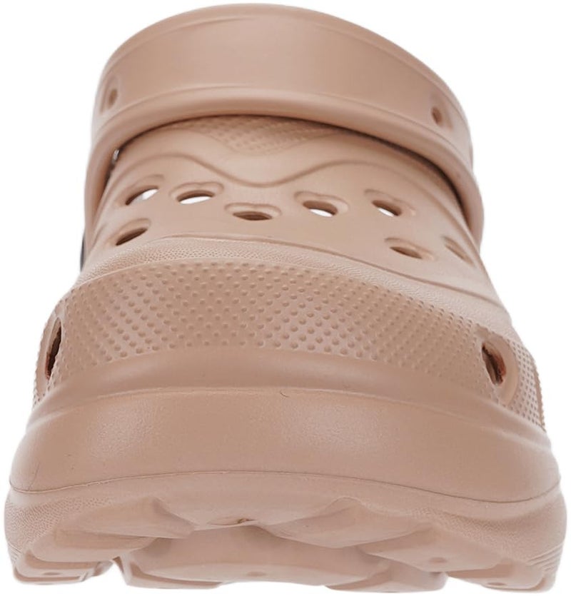 WHITIN Clogs for Women Lightweight Slip On Garden Mules Slides Sandals Washable Quick Dry EVA Cushioned Thick Sole Nurse Shoes Size 7 Adult Female Indoor House Slippers Brown 38 - Image 2